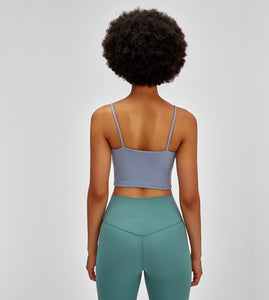 MAYLIFY Women Padded Sports Bra Fitness Workout Running Shirts Yoga Tank Top