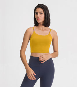 New colors for women vest sexy thin belt beautiful back tank top yoga crop Sweat vest