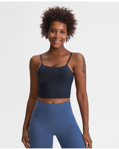 New colors for women vest sexy thin belt beautiful back tank top yoga crop Sweat vest
