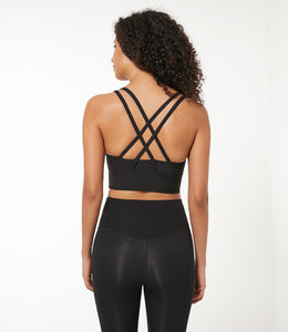 New Threaded Sports Underwear Female High-Strength Shockproof Beauty Back Yoga Vest Running Fitness Bra