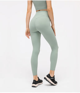 Yoga Leggings Seamless High Waisted Tummy Control Yoga Pants for Gym Running Workout