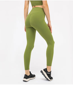 Yoga Leggings Seamless High Waisted Tummy Control Yoga Pants for Gym Running Workout