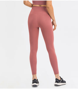 Yoga Leggings Seamless High Waisted Tummy Control Yoga Pants for Gym Running Workout