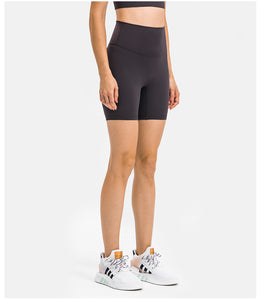 Womens Yoga Shorts Running Shorts High Waist Cool Breathable Training Shorts Ultra Soft seamless Gym Shorts