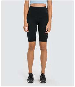 Yoga Shorts for Women Workout Gym Shorts Tummy Control Running Shorts Full Coverage seamless front fitness Short