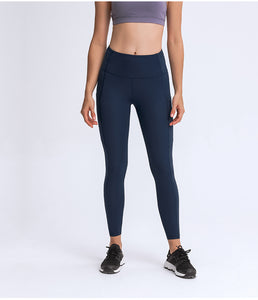 Yoga Pants for Women Gym Leggings Workout Leggings with Pockets mid-rised Sports Running Tights