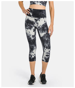 MAYLIFY Breathable Women High Elastic Yoga Pants Tights Quick Dry Sports Solid Color Leggings with Pocket