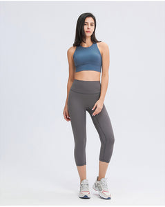 MAYLIFY Custom Fitness Apparel Yoga Gym Active Wear Workout Capri pants High Waist Leggings For Women