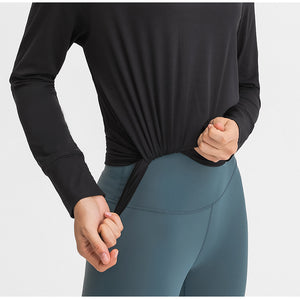 Women's Athletic Long Sleeves Sports Running Shirt Breathable Gym Workout Top Workout shirts