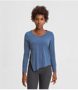 Women's Athletic Long Sleeves Sports Running Shirt Breathable Gym Workout Top Workout shirts
