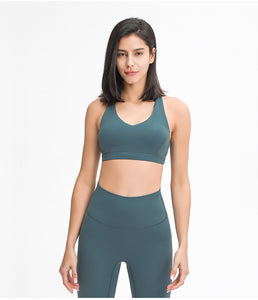 MAYLIFY Women Professional Shockproof Performance Yoga Running Sports Bra