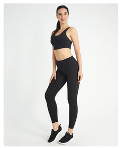 Workout Sets Ribbed Tank 2 Piece Seamless High Waist Gym Outfit Yoga Shorts Sets