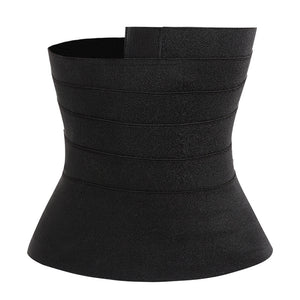 Wrap Bandage Snatch Waist Trimmer Tummy Sweat Wraps Belt for Women Belly Body Shaper Compression Wrap Gym