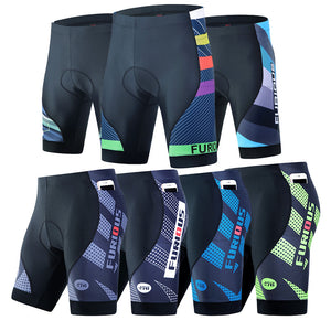 Men's Cycling Shorts/Bike Shorts and Cycling Underwear with High-Density High-Elasticity and Highly Breathable 4D Sponge Padded