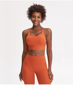 MAYLIFY Strappy Sports Bra for Women Sexy cross for Yoga Running Athletic Gym Workout Fitness