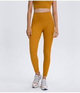 MAYLIFY Yoga Leggings Seamless High Waisted Tummy Control Yoga Pants for Gym Running Workout