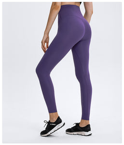 MAYLIFY Yoga Leggings Seamless High Waisted Tummy Control Yoga Pants for Gym Running Workout
