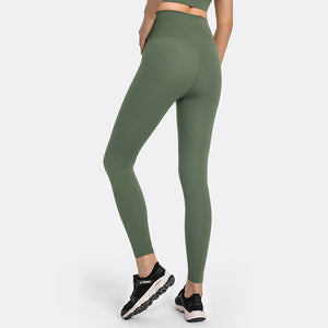 MAYLIFY Yoga Leggings Seamless High Waisted Tummy Control Yoga Pants for Gym Running Workout