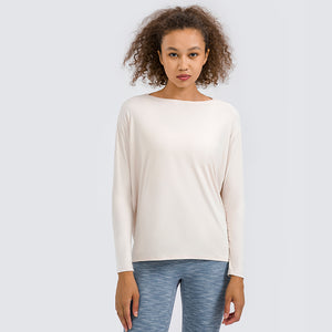 MAYLIFY Long Sleeve Workout Shirts for Women Athletic Tops Running Yoga Shirts