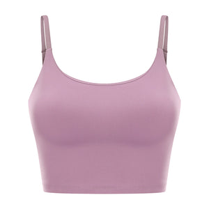 MAYLIFY Women Padded Sports Bra Fitness Workout Running Shirts Yoga Tank Top